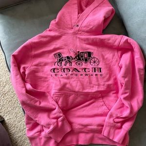 Coach hoodie sweatshirt